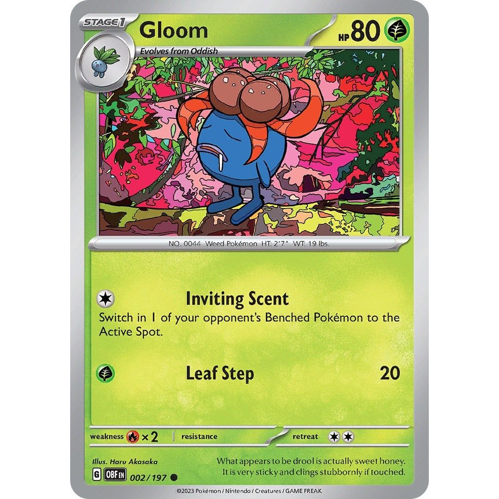 Image for Gloom (002/197) (OBF) - Pokemon