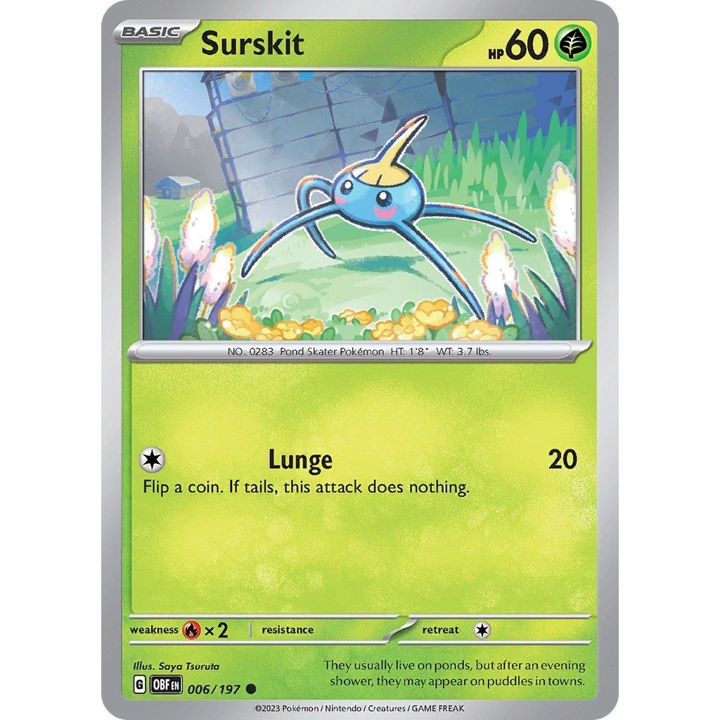 Image for Surskit (006/197) (OBF) - Pokemon