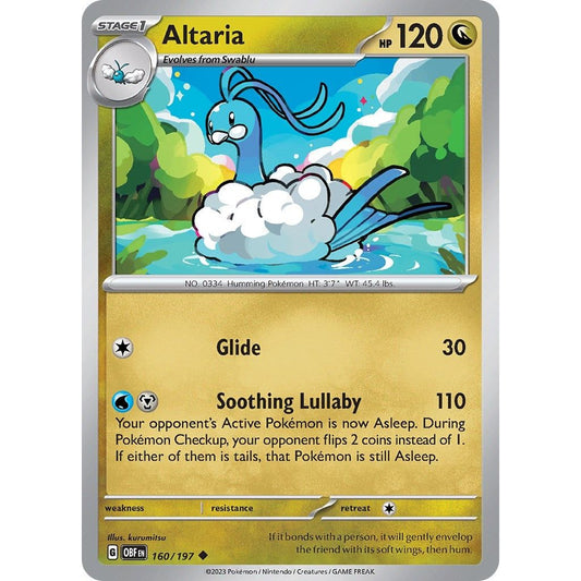 Image for Altaria (160/197) (OBF) - Pokemon