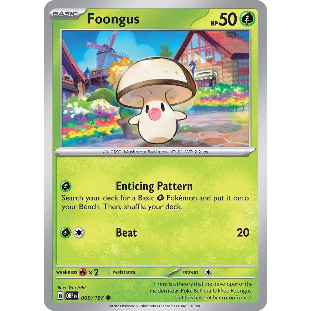Image for Foongus (009/197) (OBF) - Pokemon