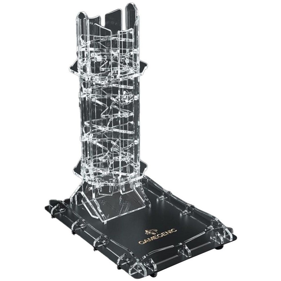 Image for GameGenic Crystal Twister Premium Dice Tower - Collectible Storage