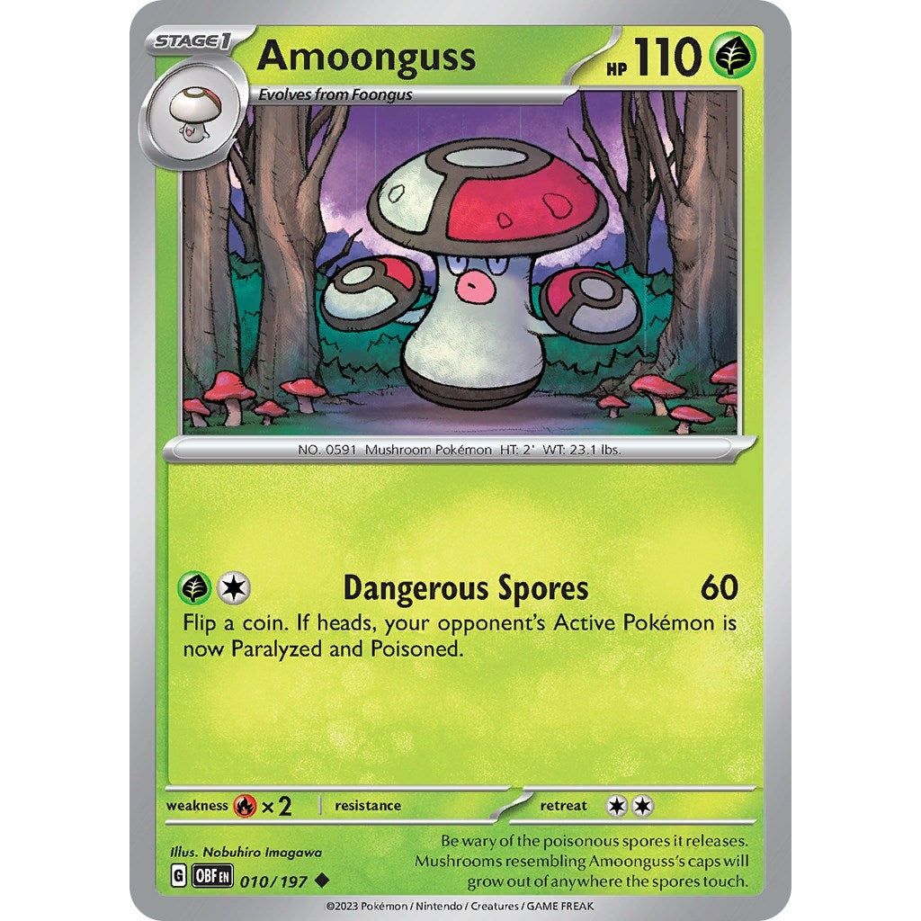 Image for Amoonguss (010/197) (OBF) - Pokemon
