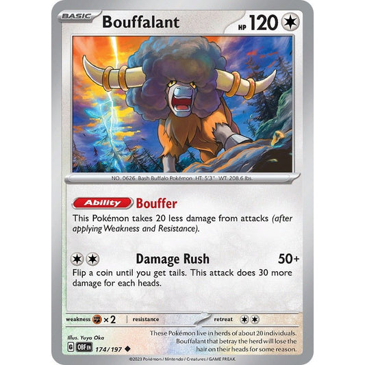 Image for Bouffalant (174/197) (OBF) - Pokemon