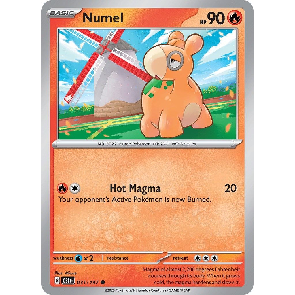 Image for Numel (031/197) (OBF) - Pokemon