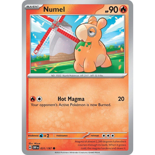 Image for Numel (031/197) (OBF) - Pokemon