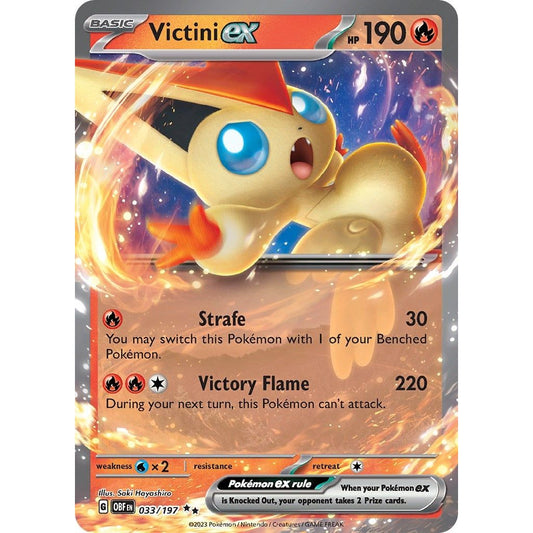 Image for Victini ex (033/197) (OBF) - Pokemon