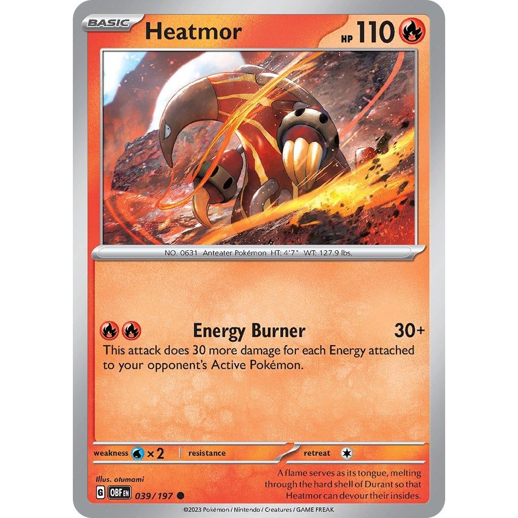 Image for Heatmor (039/197) (OBF) - Pokemon