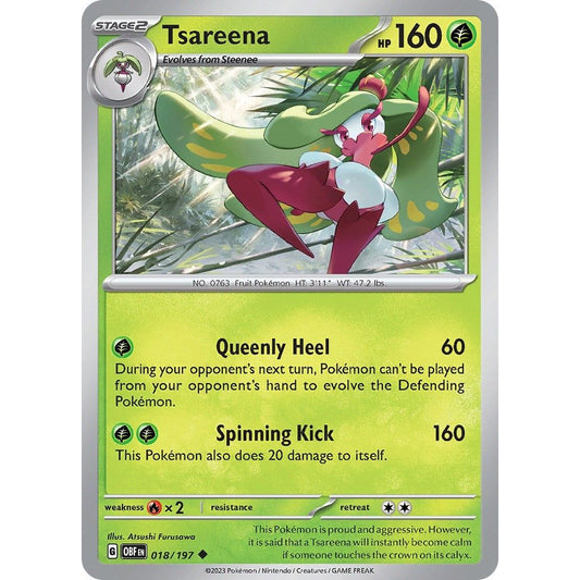 Image for Tsareena (018/197) (OBF) - Pokemon