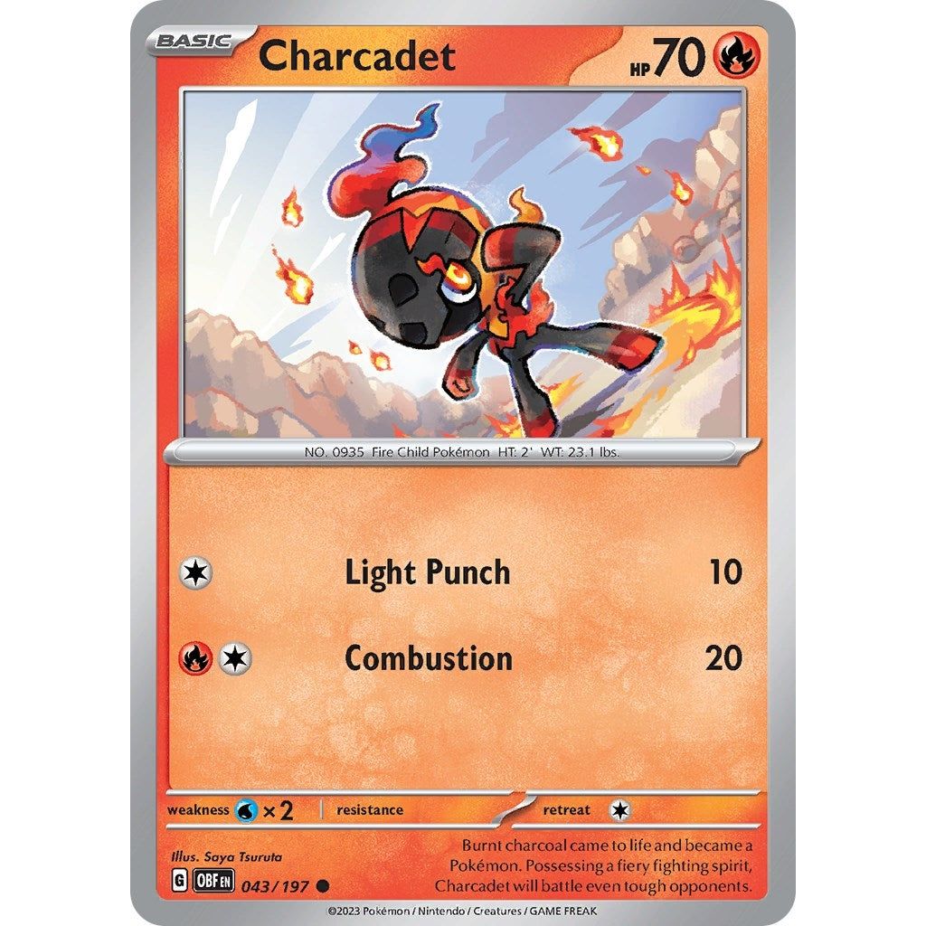 Image for Charcadet (043/197) (OBF) - Pokemon