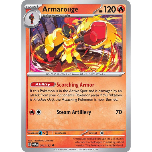 Image for Armarouge (044/197) (OBF) - Pokemon