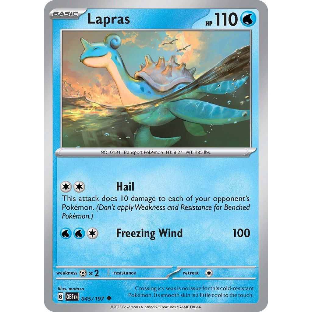 Image for Lapras (045/197) (OBF) - Pokemon