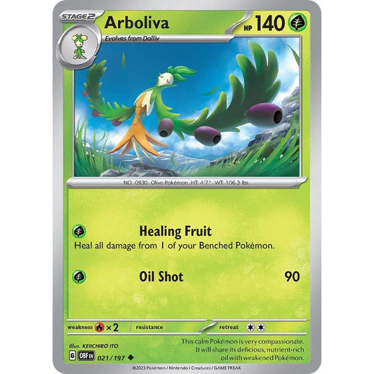Image for Arboliva (021/197) (OBF) - Pokemon