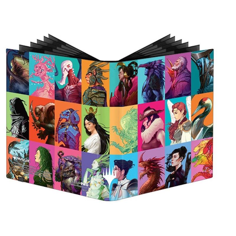 Image for Commander Masters Pop Collage 4-Pocket PRO-Binder for Magic: The Gathering - Storage Albums