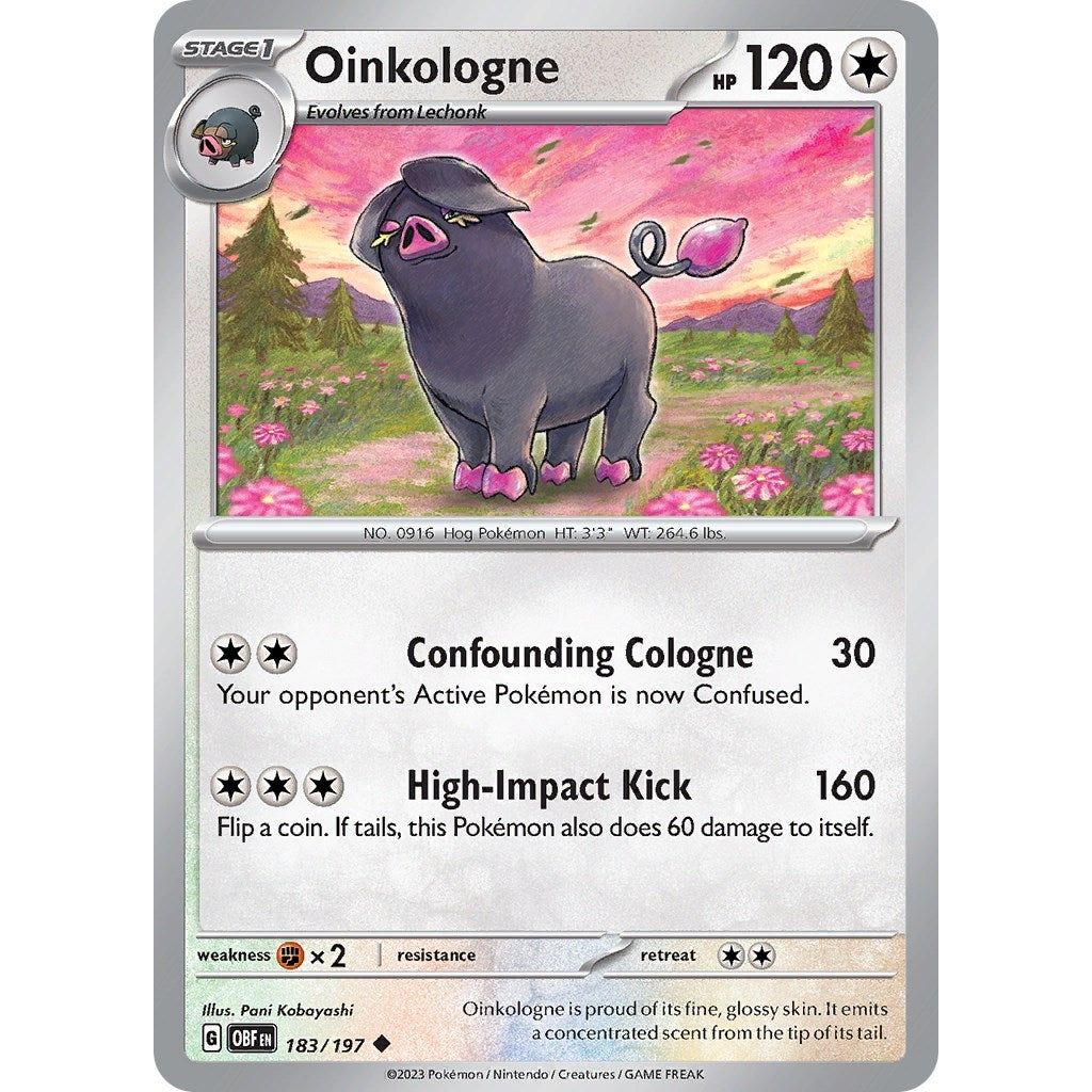 Image for Oinkologne (183/197) (OBF) - Pokemon