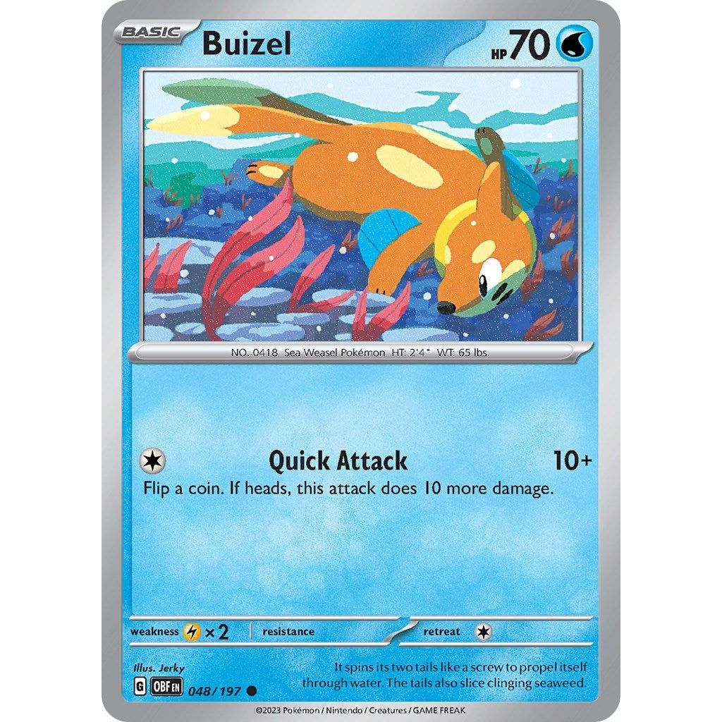Image for Buizel (048/197) (OBF) - Pokemon