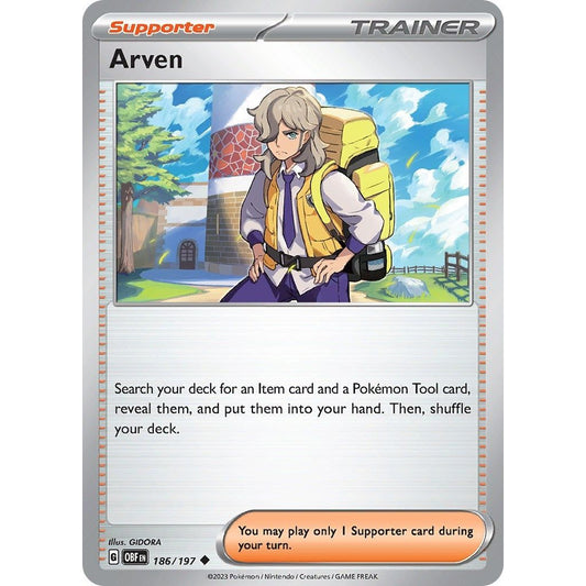 Image for Arven (186/197) (OBF) - Pokemon