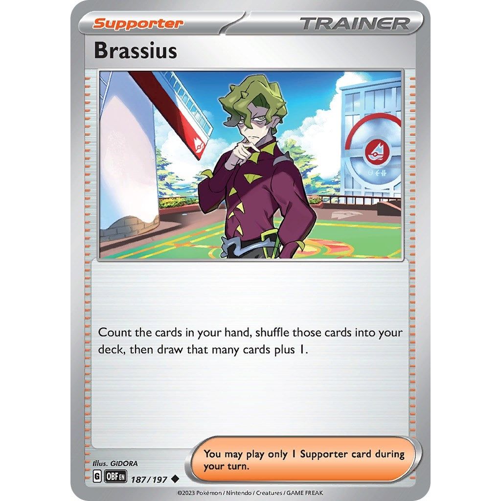 Image for Brassius (187/197) (OBF) - Pokemon