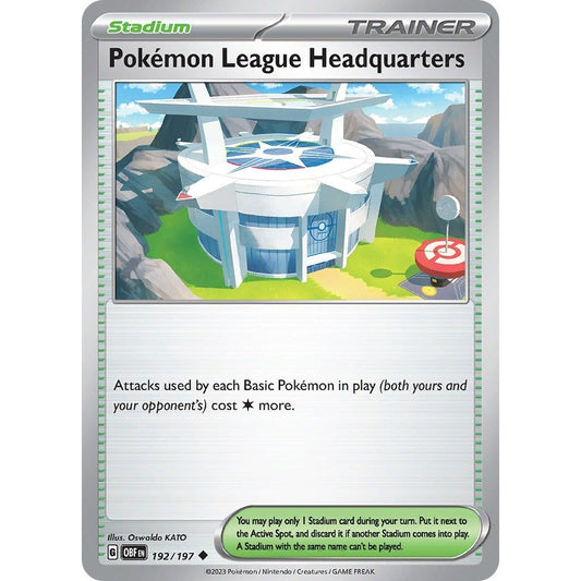 Image for Pokemon League Headquarters (192/197) (OBF) - Pokemon
