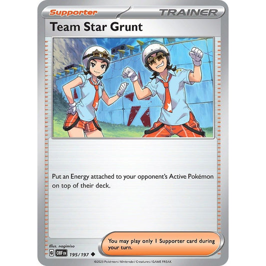Image for Team Star Grunt (195/197) (OBF) - Pokemon