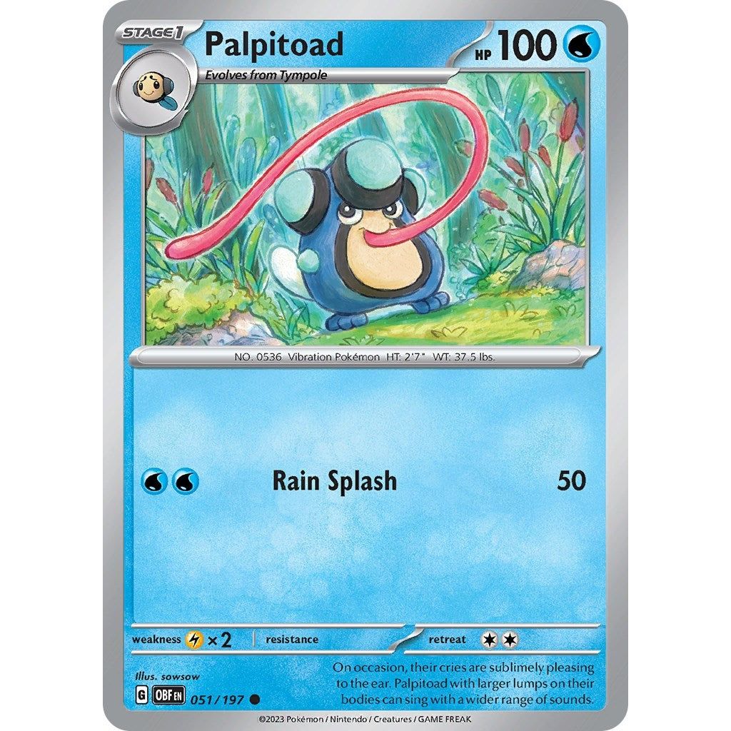 Image for Palpitoad (051/197) (OBF) - Pokemon