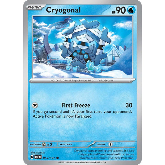 Image for Cryogonal (055/197) (OBF) - Pokemon