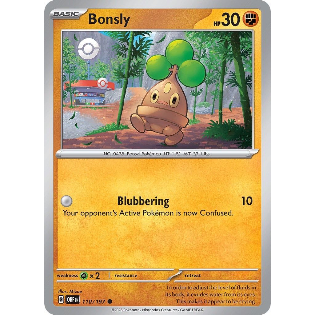 Image for Bonsly (110/197) (OBF) - Pokemon