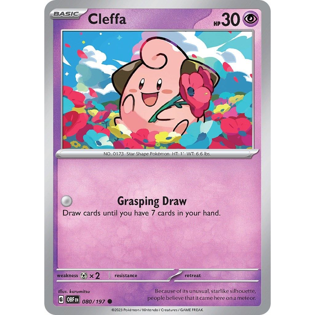 Image for Cleffa (080/197) (OBF) - Pokemon