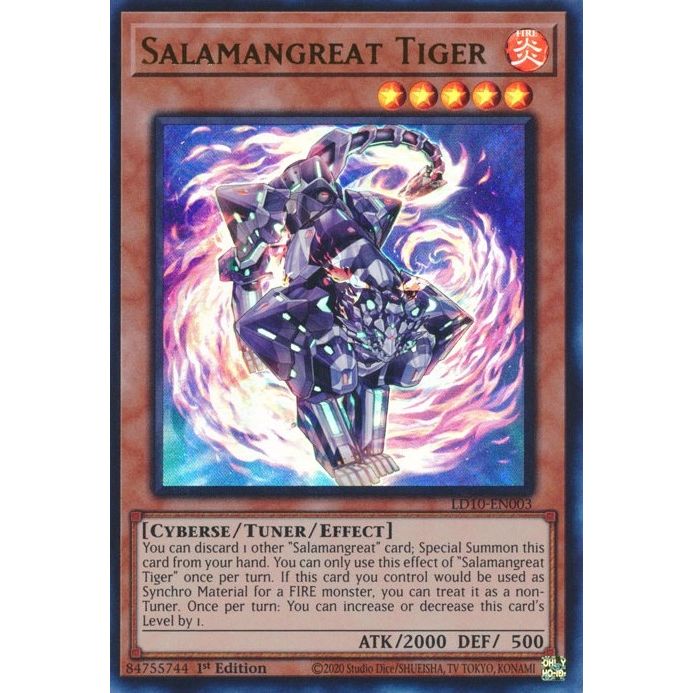 Image for Salamangreat Tiger (LD10-EN003) (LD10) - YuGiOh