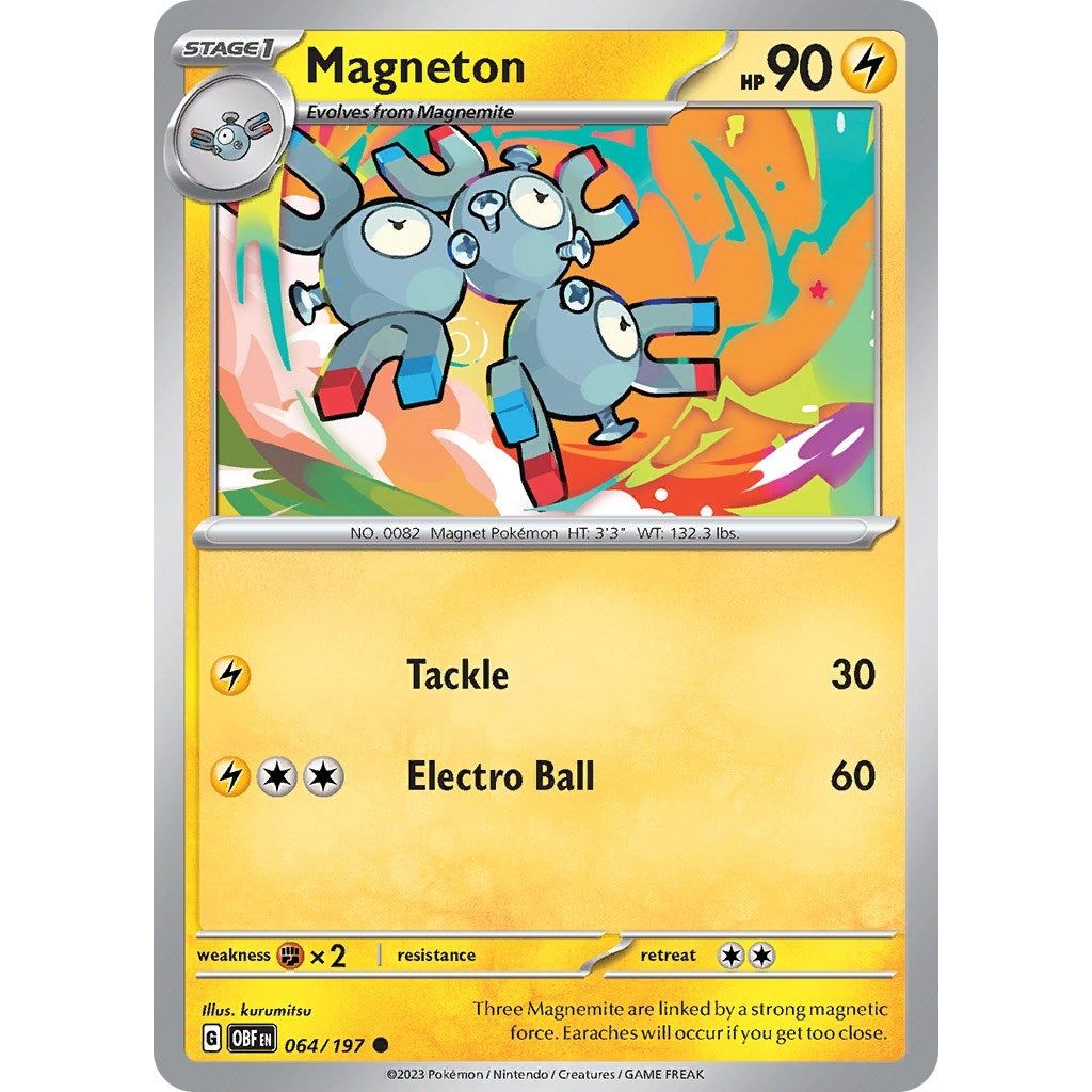 Image for Magneton (064/197) (OBF) - Pokemon