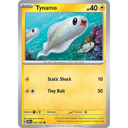 Image for Tynamo (067/197) (OBF) - Pokemon