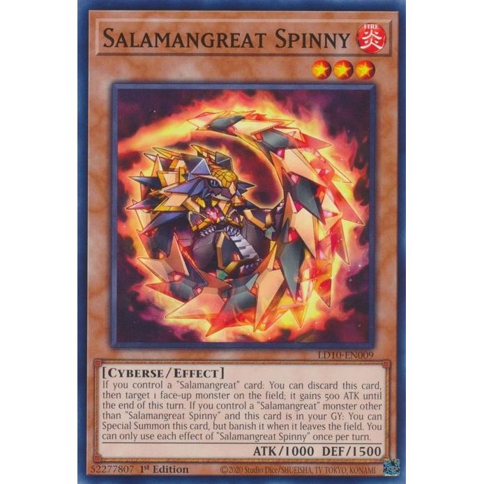 Image for Salamangreat Spinny (LD10-EN009) (LD10) - YuGiOh