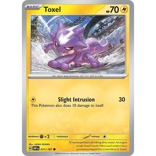 Image for Toxel (071/197) (OBF) - Pokemon