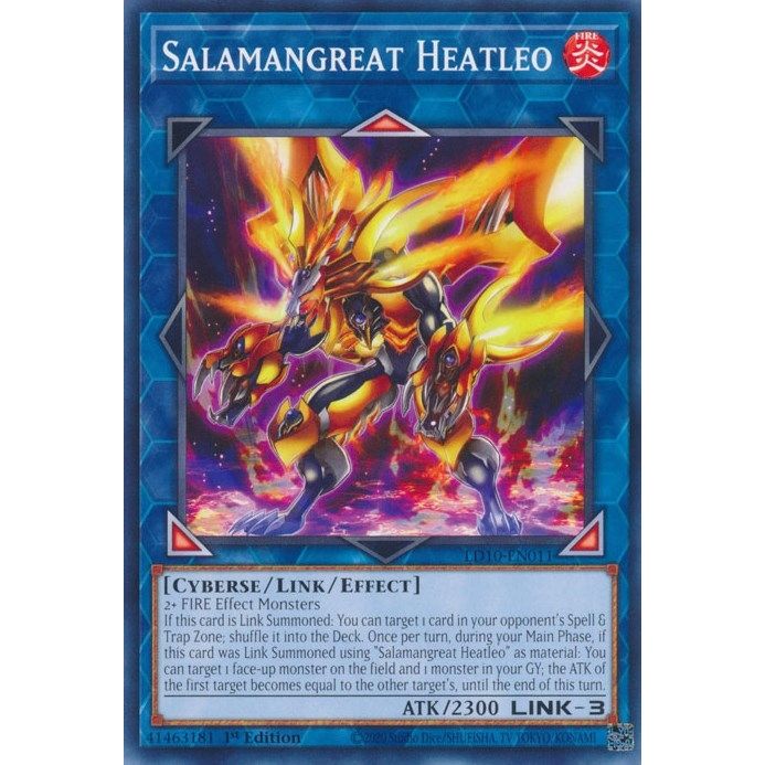Image for Salamangreat Heatleo (LD10-EN011) (LD10) - YuGiOh