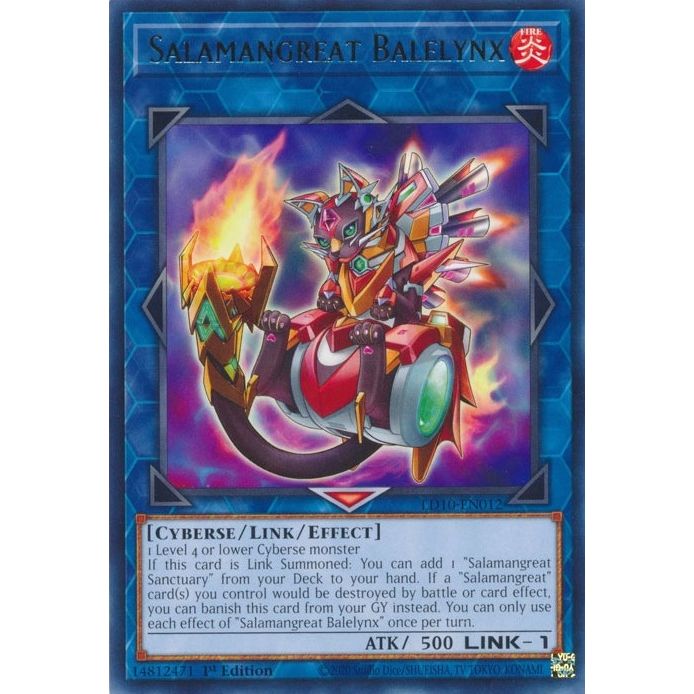 Image for Salamangreat Balelynx (LD10-EN012) (LD10) - YuGiOh