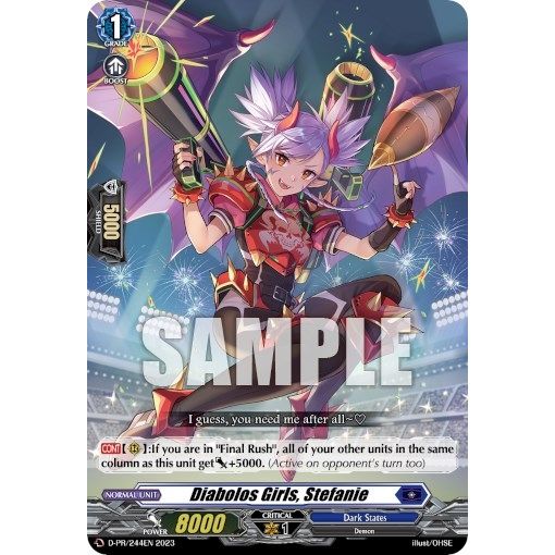 Image for Diabolos Girls, Stefanie (D-PR/244) (D-PR) - Cardfight Vanguard