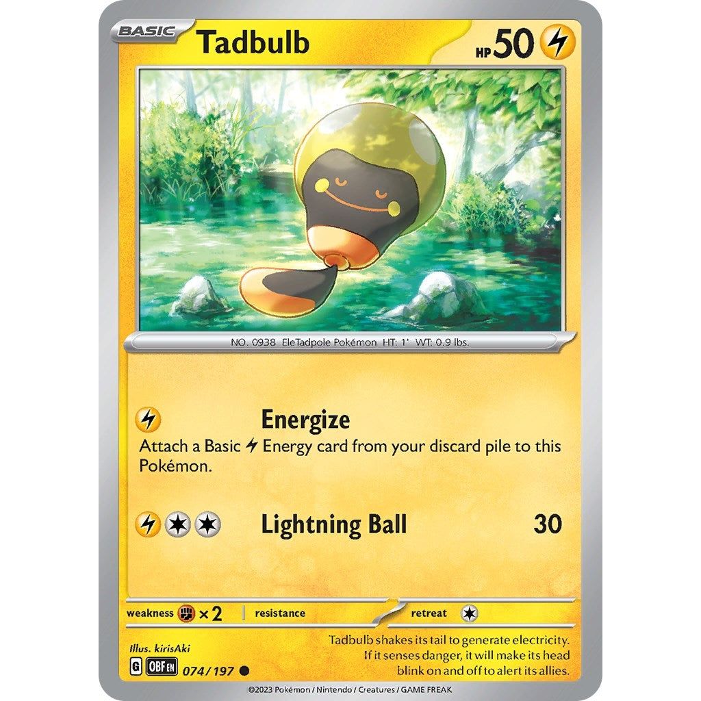 Image for Tadbulb 074/197 (074/197) (OBF) - Pokemon