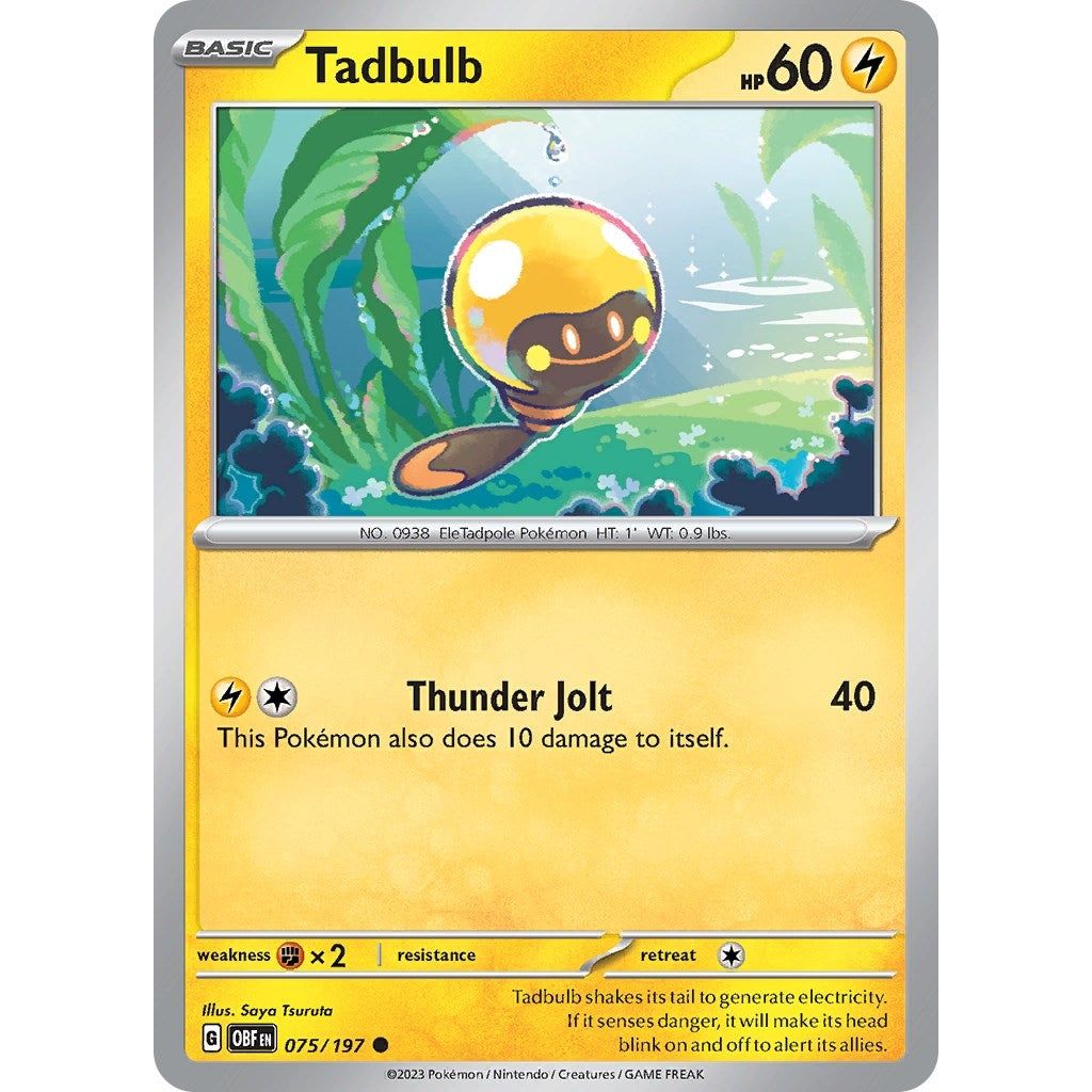 Image for Tadbulb 075/197 (075/197) (OBF) - Pokemon