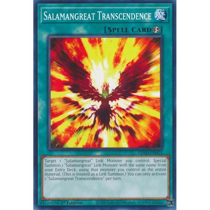 Image for Salamangreat Transcendence (LD10-EN015) (LD10) - YuGiOh