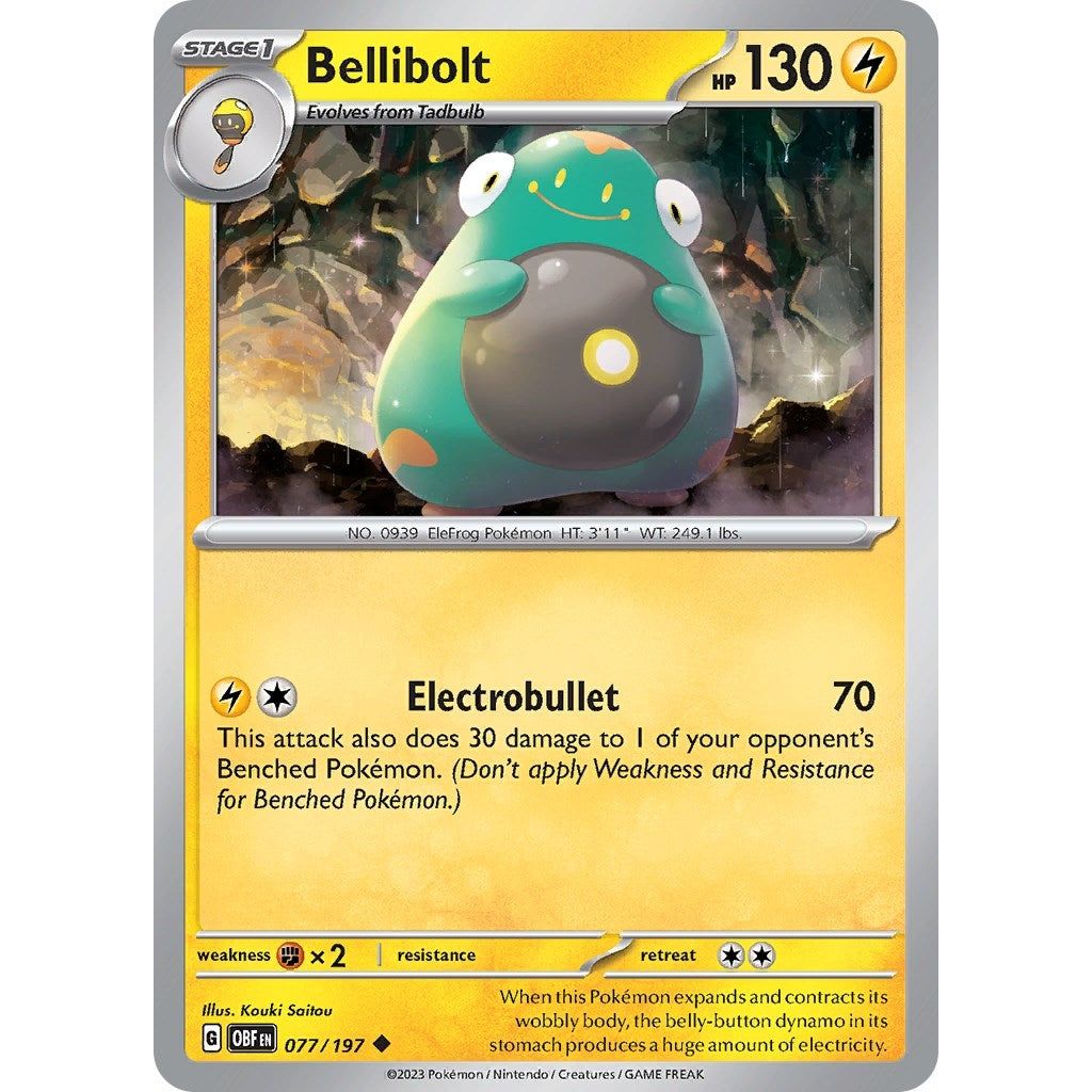 Image for Bellibolt (077/197) (OBF) - Pokemon