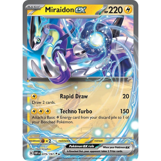 Image for Miraidon ex (079/197) (OBF) - Pokemon