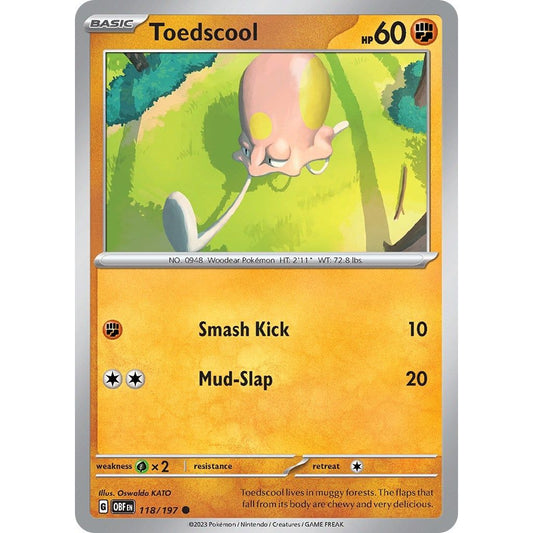 Image for Toedscool (118/197) (OBF) - Pokemon