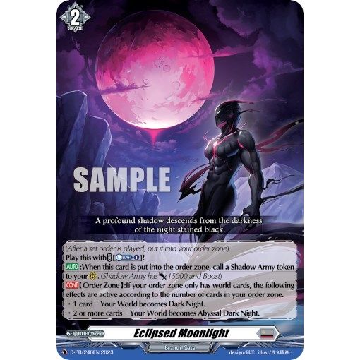Image for Eclipsed Moonlight (D-PR/240EN) (D-PR) - Cardfight Vanguard