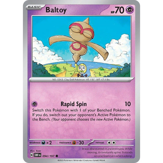 Image for Baltoy (094/197) (OBF) - Pokemon