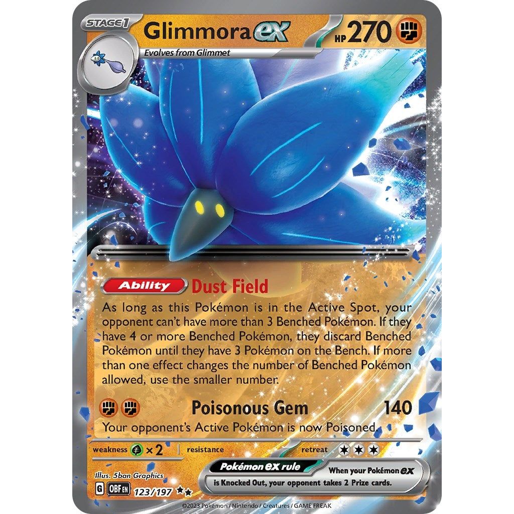 Image for Glimmora ex (123/197) (OBF) - Pokemon