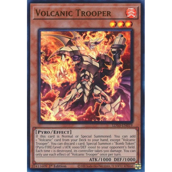 Image for Volcanic Trooper (LD10-EN019) (LD10) - YuGiOh