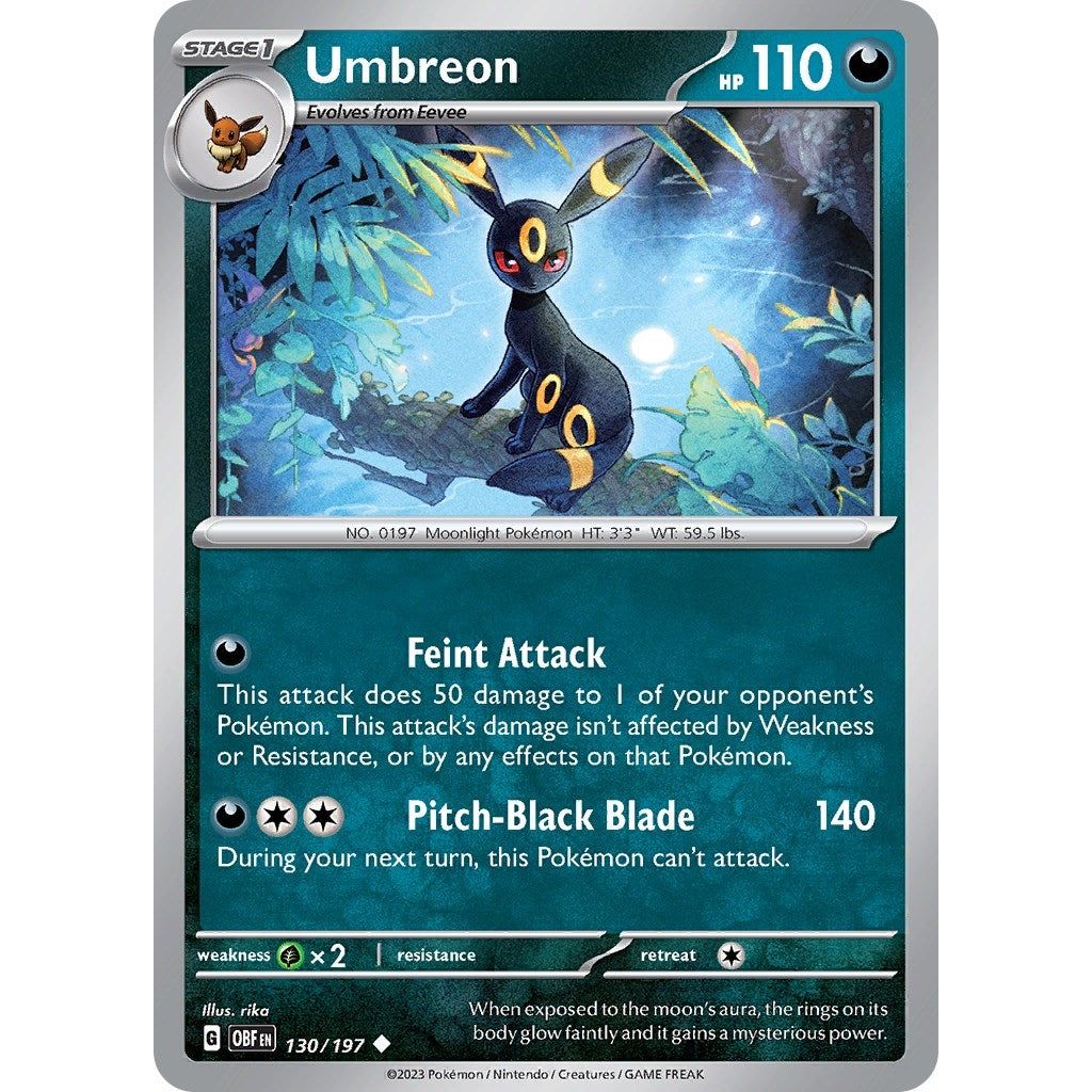 Image for Umbreon (130/197) (OBF) - Pokemon