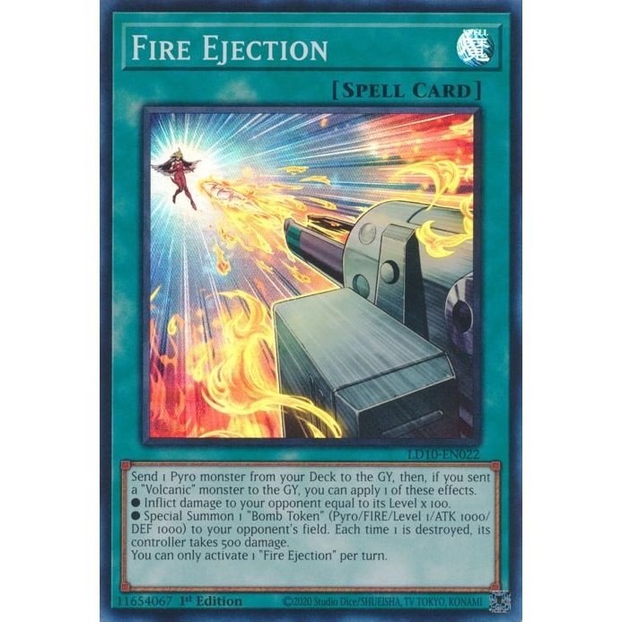 Image for Fire Ejection (LD10-EN022) (LD10) - YuGiOh