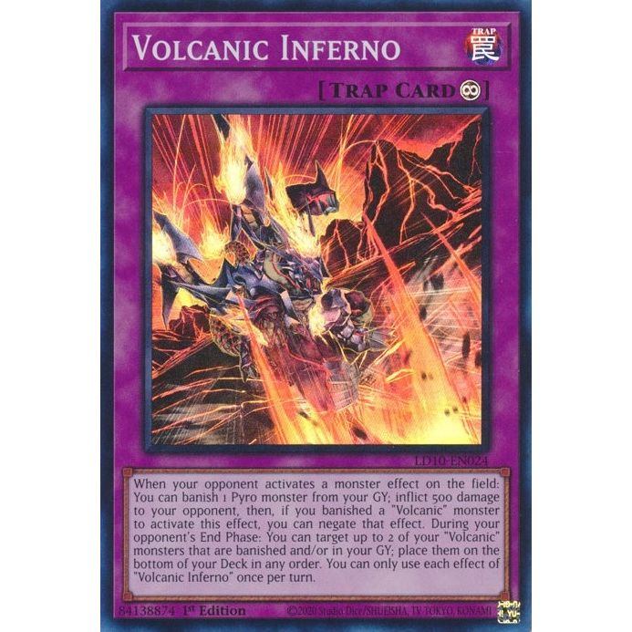 Image for Volcanic Inferno (LD10-EN024) (LD10) - YuGiOh