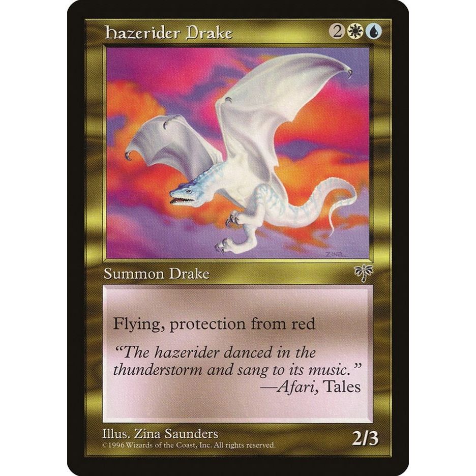 Image for Hazerider Drake (MIR) - Magic: The Gathering