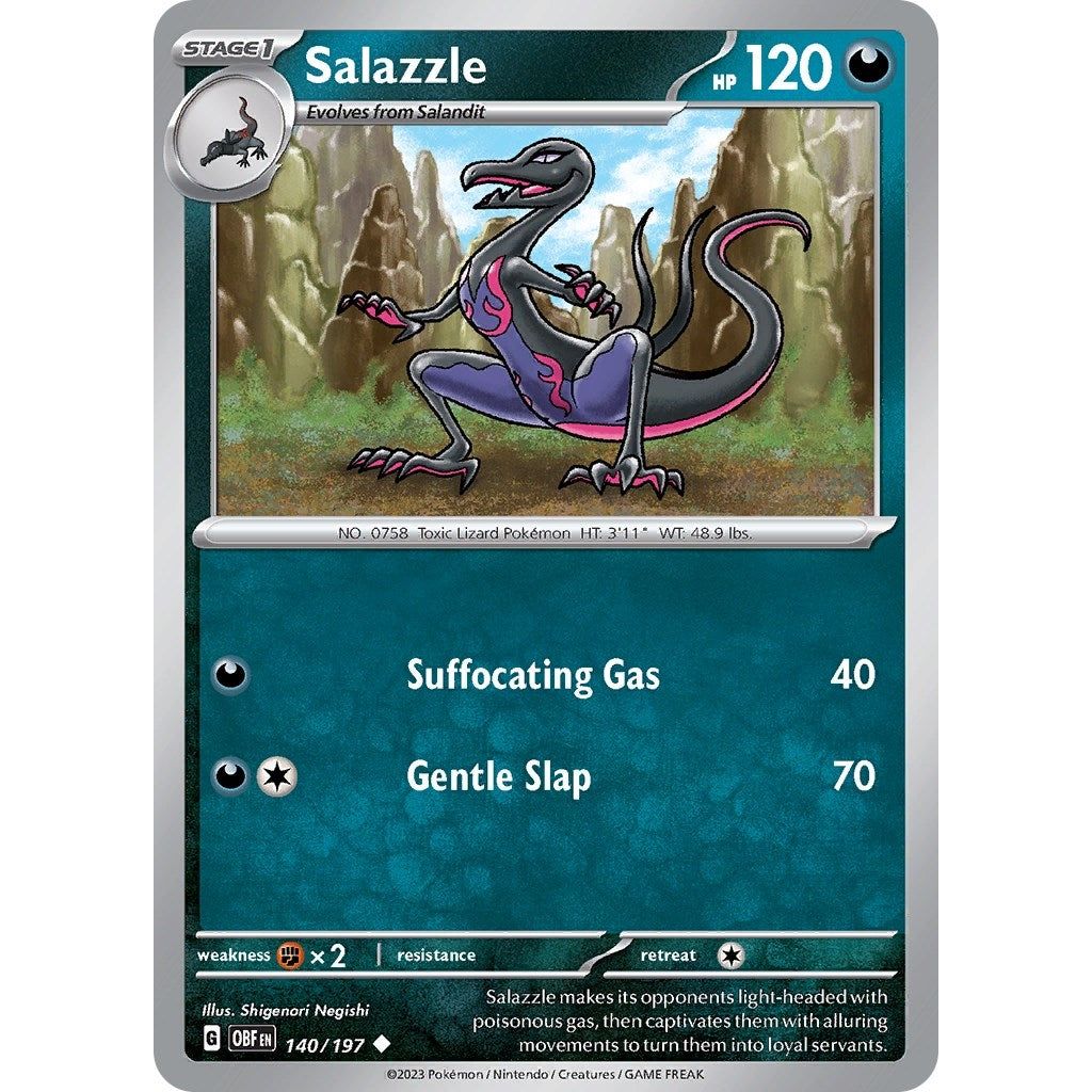 Image for Salazzle (140/197) (OBF) - Pokemon